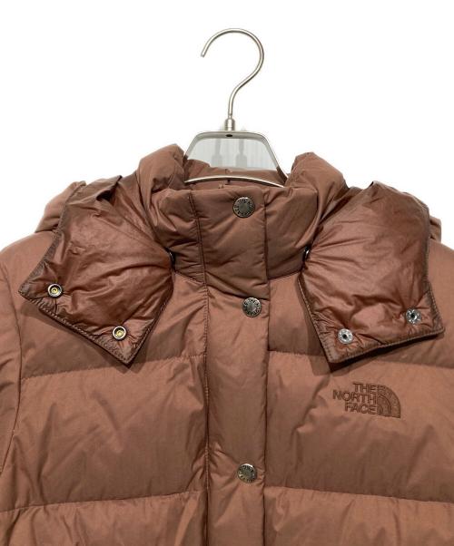 THE NORTH FACE（ザ ノース フェイス）THE NORTH FACE (ザ ノース フェイス) NDW92231　CAMP SIERRA LG CT　ダウンコート ブラウン サイズ:Sの古着・服飾アイテム