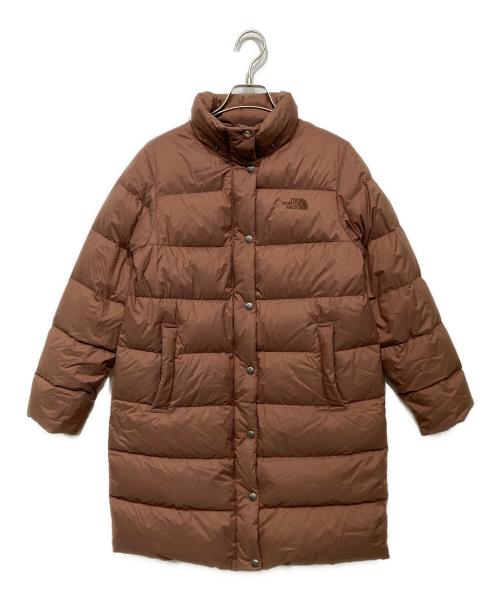 THE NORTH FACE（ザ ノース フェイス）THE NORTH FACE (ザ ノース フェイス) NDW92231　CAMP SIERRA LG CT　ダウンコート ブラウン サイズ:Sの古着・服飾アイテム