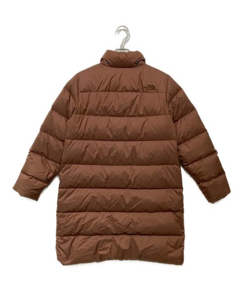 THE NORTH FACE（ザ ノース フェイス）THE NORTH FACE (ザ ノース フェイス) NDW92231　CAMP SIERRA LG CT　ダウンコート ブラウン サイズ:Sの古着・服飾アイテム