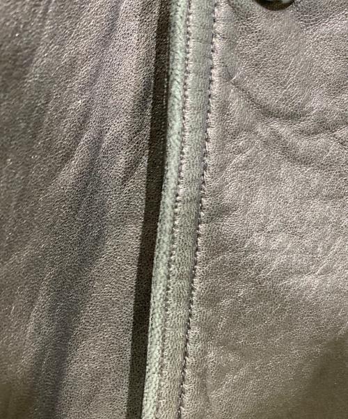 wilsons leather（ウィルソンズレザー）wilsons leather (ウィルソンズレザー) ライナー付レザーカーコート ブラック サイズ:XLの古着・服飾アイテム