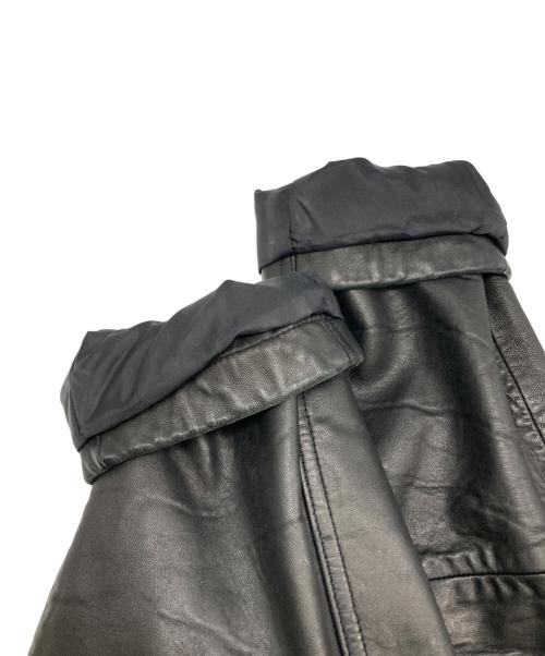 wilsons leather（ウィルソンズレザー）wilsons leather (ウィルソンズレザー) ライナー付レザーカーコート ブラック サイズ:XLの古着・服飾アイテム