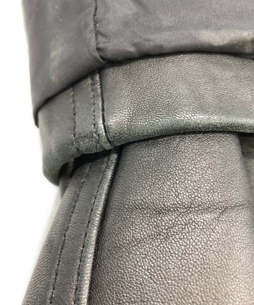 wilsons leather（ウィルソンズレザー）wilsons leather (ウィルソンズレザー) ライナー付レザーカーコート ブラック サイズ:XLの古着・服飾アイテム