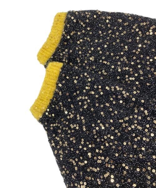 LOEWE（ロエベ）LOEWE (ロエベ) スパンコールニット ブラック サイズ:Sの古着・服飾アイテム