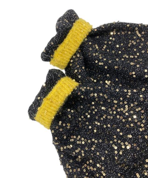 LOEWE（ロエベ）LOEWE (ロエベ) スパンコールニット ブラック サイズ:Sの古着・服飾アイテム