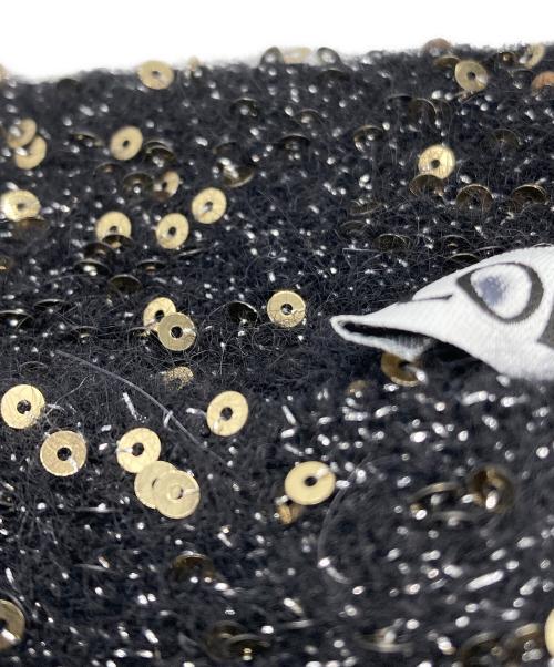 LOEWE（ロエベ）LOEWE (ロエベ) スパンコールニット ブラック サイズ:Sの古着・服飾アイテム