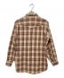 PENDLETON (ペンドルトン) ウエスタンシャツ ブラウン×ホワイト サイズ:L：14000円