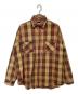 big mac（ビッグマック）の古着「ヘビーチェックネルシャツ」｜ブラウン×レッド