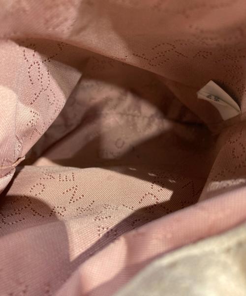 STELLA McCARTNEY（ステラマッカートニー）STELLA McCARTNEY (ステラマッカートニー) キルティング巾着ショルダーバッグ ピンクの古着・服飾アイテム