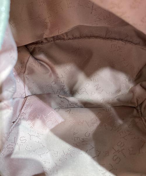 STELLA McCARTNEY（ステラマッカートニー）STELLA McCARTNEY (ステラマッカートニー) キルティング巾着ショルダーバッグ ピンクの古着・服飾アイテム