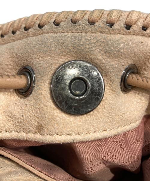 STELLA McCARTNEY（ステラマッカートニー）STELLA McCARTNEY (ステラマッカートニー) キルティング巾着ショルダーバッグ ピンクの古着・服飾アイテム