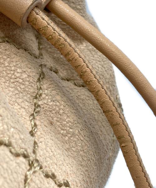 STELLA McCARTNEY（ステラマッカートニー）STELLA McCARTNEY (ステラマッカートニー) キルティング巾着ショルダーバッグ ピンクの古着・服飾アイテム