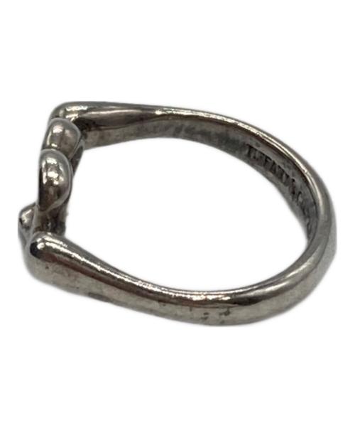 TIFFANY & Co.（ティファニー アンド コー）TIFFANY & Co. (ティファニー アンド コー) オープンハートリング サイズ:7号の古着・服飾アイテム