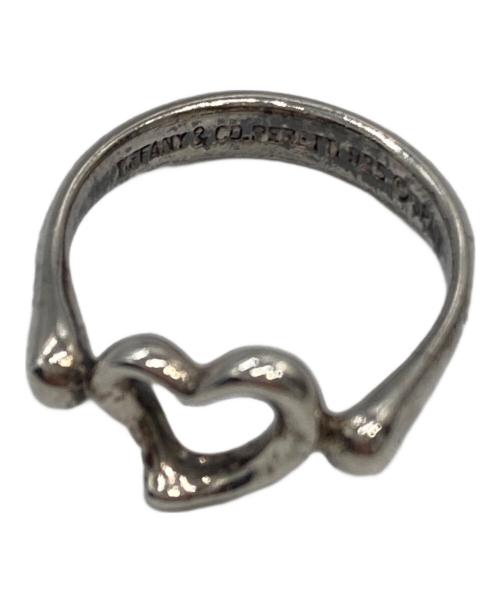 TIFFANY & Co.（ティファニー アンド コー）TIFFANY & Co. (ティファニー アンド コー) オープンハートリング サイズ:7号の古着・服飾アイテム