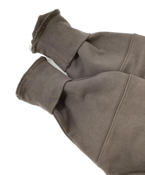 MARITHE+FRANCOIS GIRBAUD（マリテフランソワジルボー）MARITHE+FRANCOIS GIRBAUD (マリテフランソワジルボー) W CLASSIC LOGO CROP HOODIE ZIPUP グレー サイズ:Sの古着・服飾アイテム