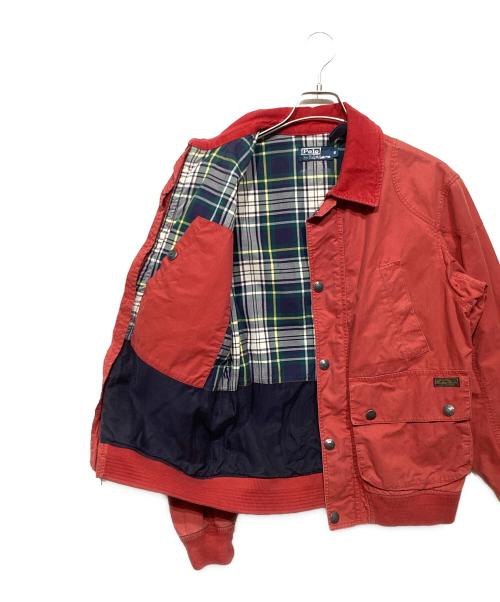 POLO RALPH LAUREN（ポロ・ラルフローレン）POLO RALPH LAUREN (ポロ・ラルフローレン) ハンティングジャケット レッド サイズ:Sの古着・服飾アイテム