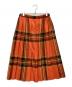 O'NEIL OF DUBLIN (オニールオブダブリン) charpentier de vaisseau (シャルパンティエ ドゥ ヴェッソ) チェックプリーツスカート オレンジ サイズ:-：12000円