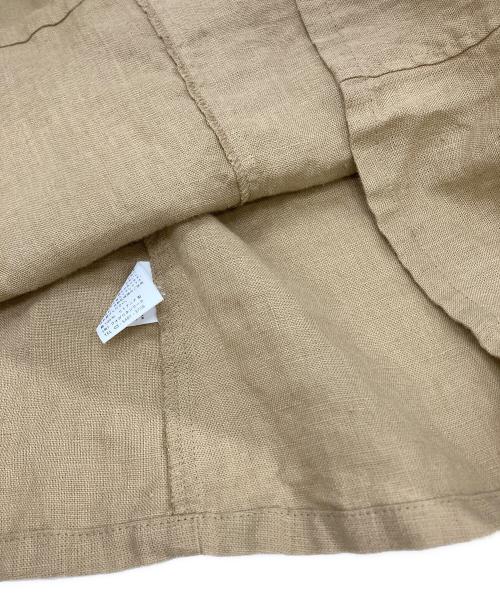 fog linen work（フォグリネンワーク）fog linen work (フォグリネンワーク) MANON オーバードレス ブラウン サイズ:記載なしの古着・服飾アイテム