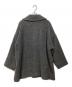 nest Robe (ネストローブ) シェットランドモッサーショールカラーコート グレー サイズ:Free：12000円