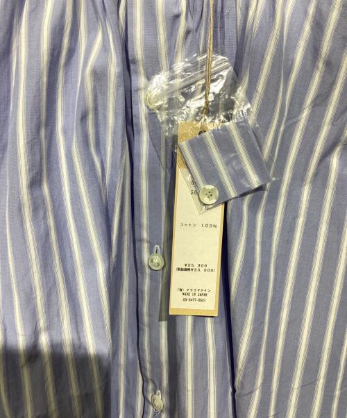 HAVERSACK（ハバーサック）HAVERSACK (ハバーサック) ストライプバンドカラーワンピース ブルー サイズ:1 未使用品の古着・服飾アイテム