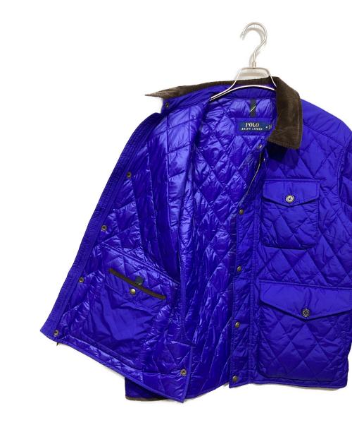 POLO RALPH LAUREN（ポロ・ラルフローレン）POLO RALPH LAUREN (ポロ・ラルフローレン) キルティングジャケット ブルー サイズ:Mの古着・服飾アイテム