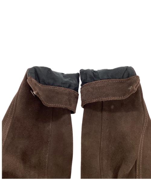 SIMMONS BILT（シモンズビルト）SIMMONS BILT (シモンズビルト) Vicki TYPE3 leather trucker Jacket ブラウン サイズ:Mの古着・服飾アイテム