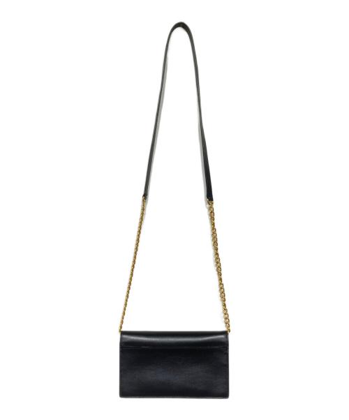 POLO RALPH LAUREN（ポロ・ラルフローレン）POLO RALPH LAUREN (ポロ・ラルフローレン) チェーンショルダー ウォレット&バッグ ブラックの古着・服飾アイテム