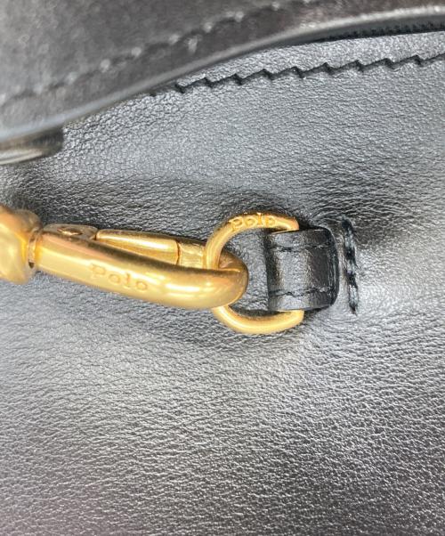 POLO RALPH LAUREN（ポロ・ラルフローレン）POLO RALPH LAUREN (ポロ・ラルフローレン) チェーンショルダー ウォレット&バッグ ブラックの古着・服飾アイテム