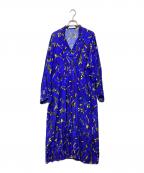 christian wijnantsクリスチャン ワイナンツ）の古着「総柄ワンピース」｜ブルー