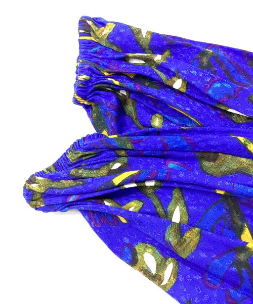 christian wijnants（クリスチャン ワイナンツ）christian wijnants (クリスチャン ワイナンツ) 総柄ワンピース ブルー サイズ:36の古着・服飾アイテム