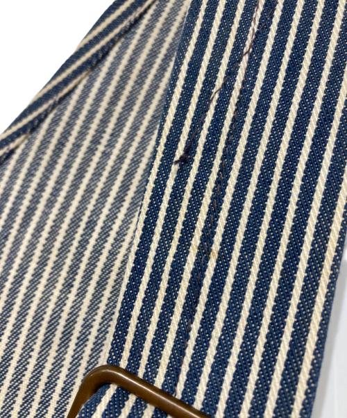 big mac（ビッグマック）big mac (ビッグマック) 70ｓ ヒッコリーオーバーオール ネイビー×ベージュ サイズ:不明の古着・服飾アイテム