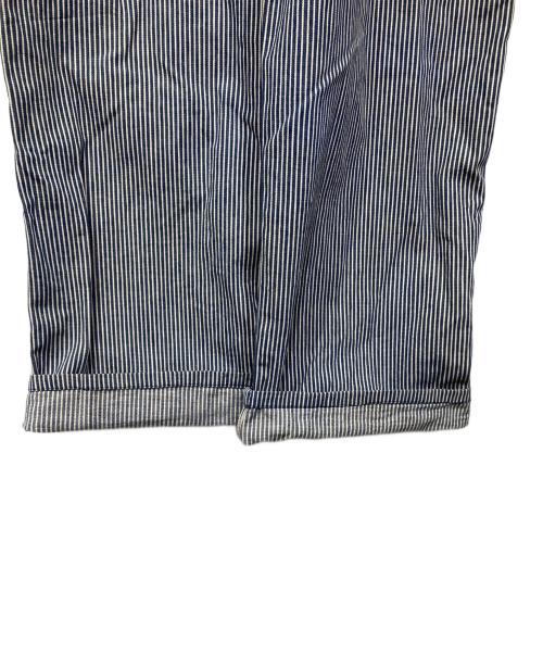 big mac（ビッグマック）big mac (ビッグマック) 70ｓ ヒッコリーオーバーオール ネイビー×ベージュ サイズ:不明の古着・服飾アイテム