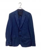 ERMENEGILDO ZEGNAエルメネジルド・ゼニア）の古着「コットンテーラードジャケット」｜ネイビー