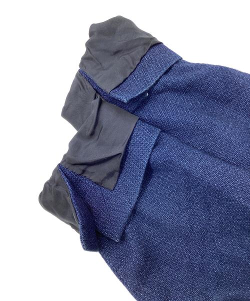 ERMENEGILDO ZEGNA（エルメネジルド・ゼニア）ERMENEGILDO ZEGNA (エルメネジルド・ゼニア) コットンテーラードジャケット ネイビー サイズ:7-52Cの古着・服飾アイテム