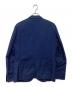 ERMENEGILDO ZEGNA (エルメネジルド・ゼニア) コットンテーラードジャケット ネイビー サイズ:7-52C：14000円