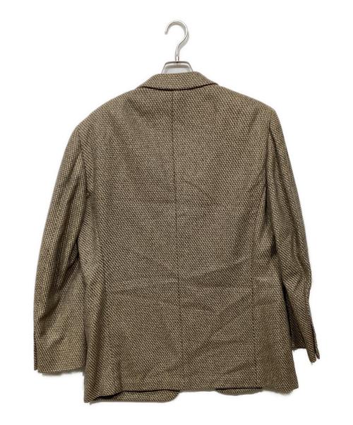 ERMENEGILDO ZEGNA（エルメネジルド・ゼニア）ERMENEGILDO ZEGNA (エルメネジルド・ゼニア) カシミヤ 3Bジャケット ベージュ サイズ:52の古着・服飾アイテム