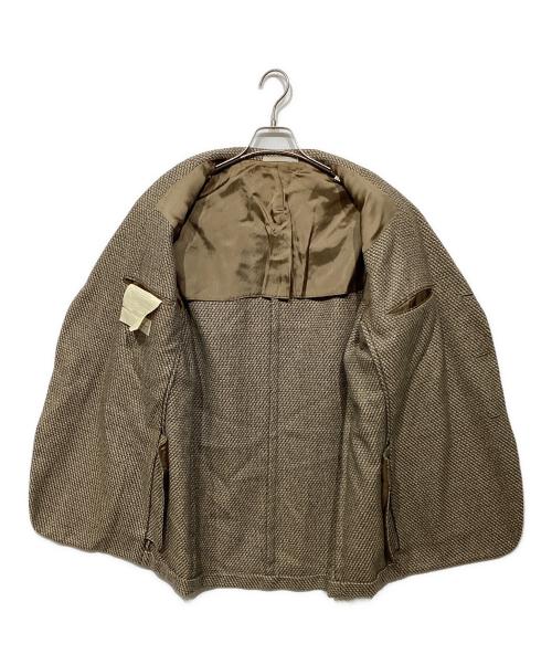 ERMENEGILDO ZEGNA（エルメネジルド・ゼニア）ERMENEGILDO ZEGNA (エルメネジルド・ゼニア) カシミヤ 3Bジャケット ベージュ サイズ:52の古着・服飾アイテム