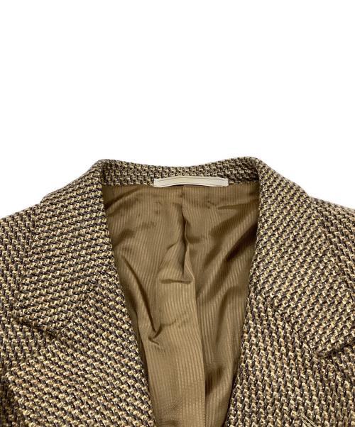 ERMENEGILDO ZEGNA（エルメネジルド・ゼニア）ERMENEGILDO ZEGNA (エルメネジルド・ゼニア) カシミヤ 3Bジャケット ベージュ サイズ:52の古着・服飾アイテム