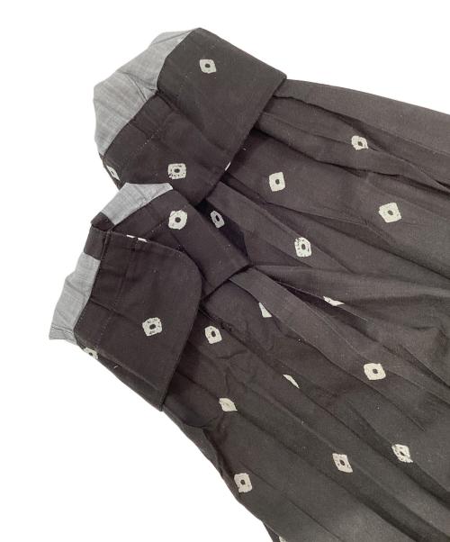 ISSEY MIYAKE MEN（イッセイミヤケメン）ISSEY MIYAKE MEN (イッセイミヤケメン) 総柄シャツ ブラック サイズ:2の古着・服飾アイテム