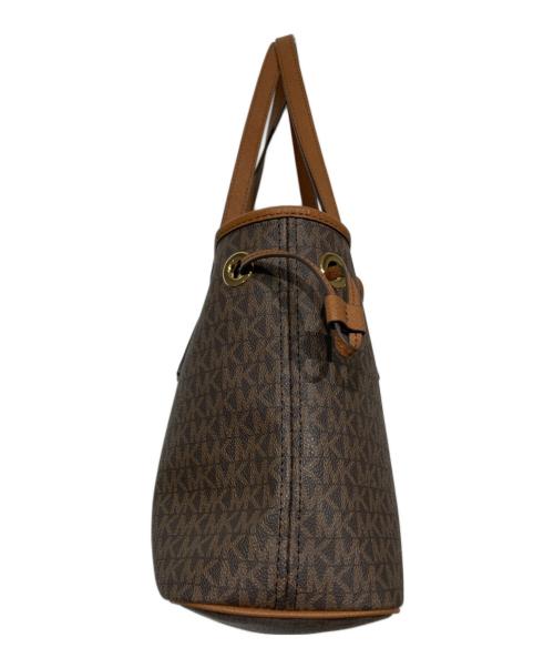 MICHAEL KORS（マイケル・コース）MICHAEL KORS (マイケル・コース) トートバッグ　35T9GTVT1V ブラウンの古着・服飾アイテム