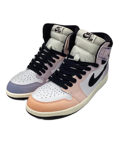 NIKE（ナイキ）NIKE (ナイキ) Air Jordan 1 High OG DX0054-805 ホワイト×オレンジ×ネイビー サイズ:US9の古着・服飾アイテム