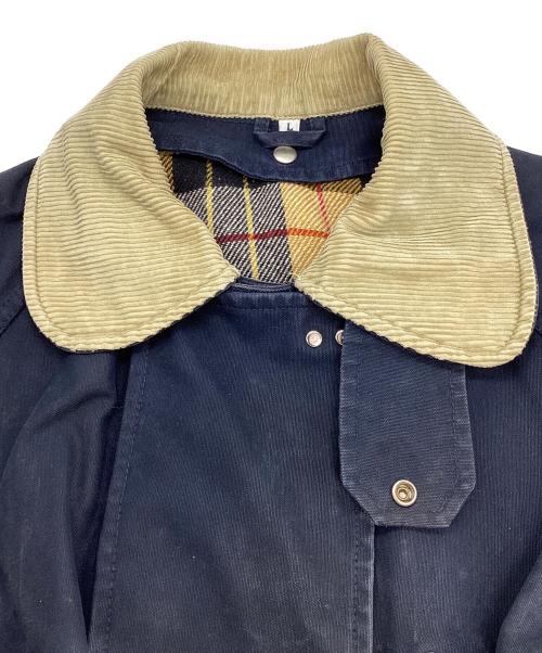 fay（フェイ）fay (フェイ) ライナー付きファイヤーマンコート ネイビー×ベージュ サイズ:Lの古着・服飾アイテム