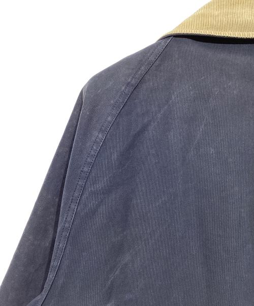 fay（フェイ）fay (フェイ) ライナー付きファイヤーマンコート ネイビー×ベージュ サイズ:Lの古着・服飾アイテム