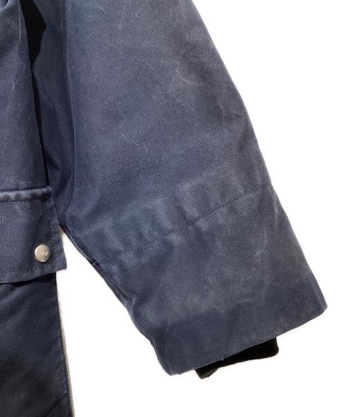 fay（フェイ）fay (フェイ) ライナー付きファイヤーマンコート ネイビー×ベージュ サイズ:Lの古着・服飾アイテム