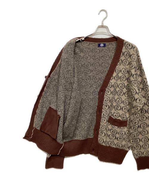 SOL soonerorlater（スーナーオアレイター）SOL soonerorlater (スーナーオアレイター) Shaggy Knit Cardigan ブラウン サイズ:記載なしの古着・服飾アイテム