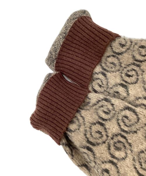 SOL soonerorlater（スーナーオアレイター）SOL soonerorlater (スーナーオアレイター) Shaggy Knit Cardigan ブラウン サイズ:記載なしの古着・服飾アイテム