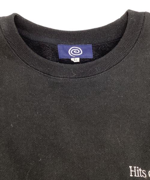 SOL soonerorlater（スーナーオアレイター）SOL soonerorlater (スーナーオアレイター) APPLE SWEATSHIRTS ブラック サイズ:Lの古着・服飾アイテム