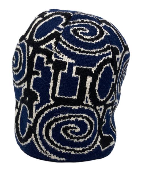 SOL soonerorlater（スーナーオアレイター）SOL soonerorlater (スーナーオアレイター) FUC Fackupclothes (ファック・アップ・クローズ) GuruGuruビーニー ネイビー×ブラックの古着・服飾アイテム