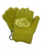 SOL soonerorlaterスーナーオアレイター）の古着「GuruGuru Hairy Gloves」｜イエロー