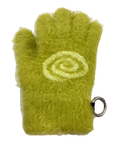 SOL soonerorlater（スーナーオアレイター）SOL soonerorlater (スーナーオアレイター) GuruGuru Hairy Gloves イエローの古着・服飾アイテム