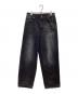 AFB（エーエフビー）の古着「STRAIGHT STUDDED PANTS」｜ブラック